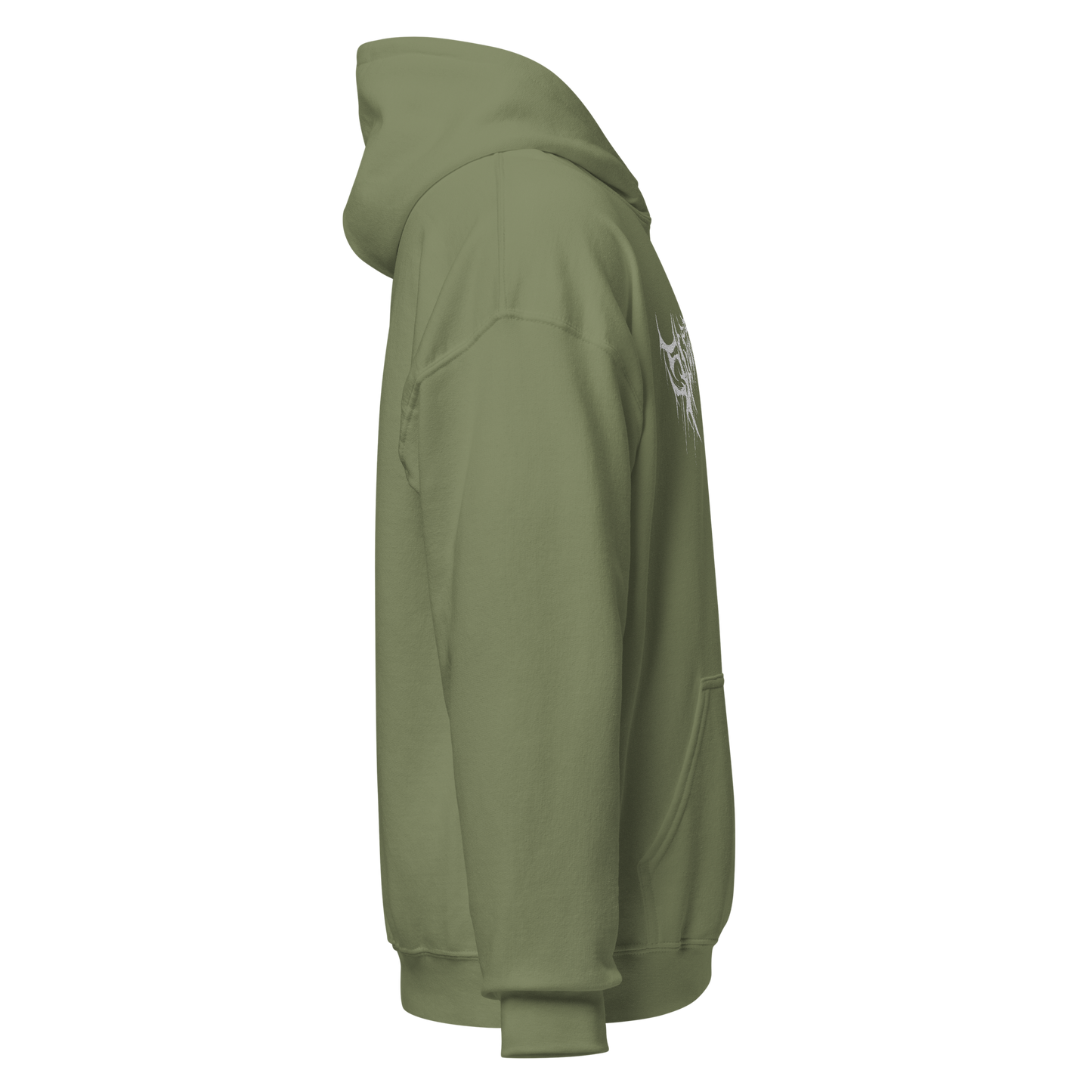 Unisex Embroidery Sleeptasy Dark Logo Hoodie