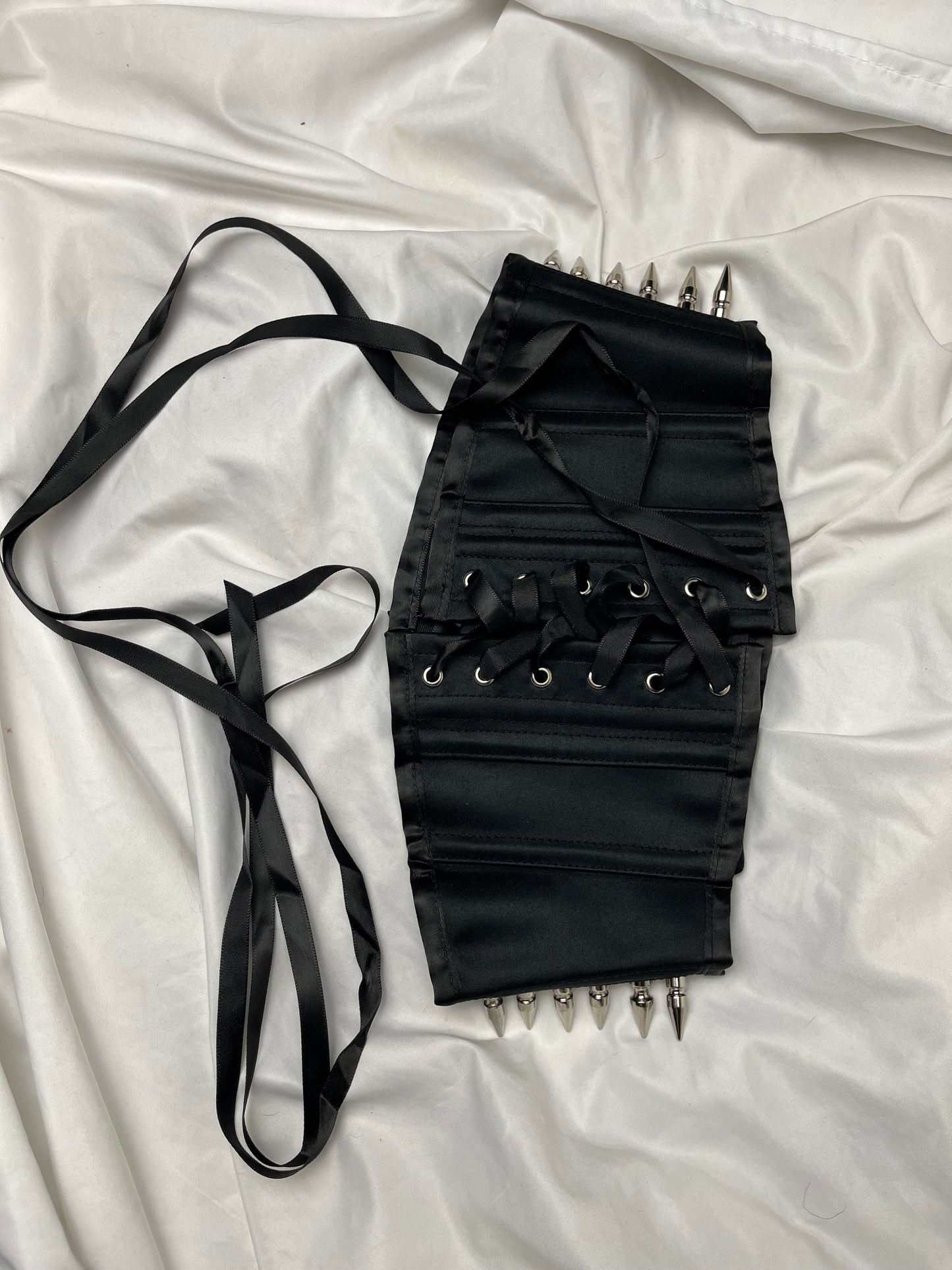 Upcycled Spike Corset