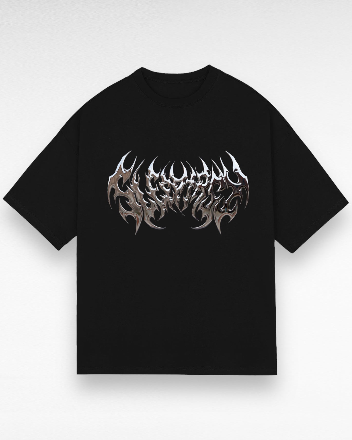 Unisex Boxy Dark Logo T-Shirt