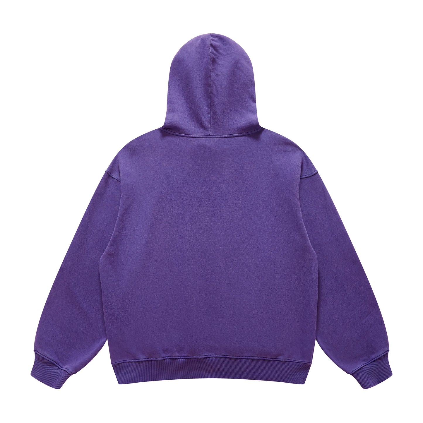 Unisex Heavyweight Oversized Retro Dark Logo Hoodie