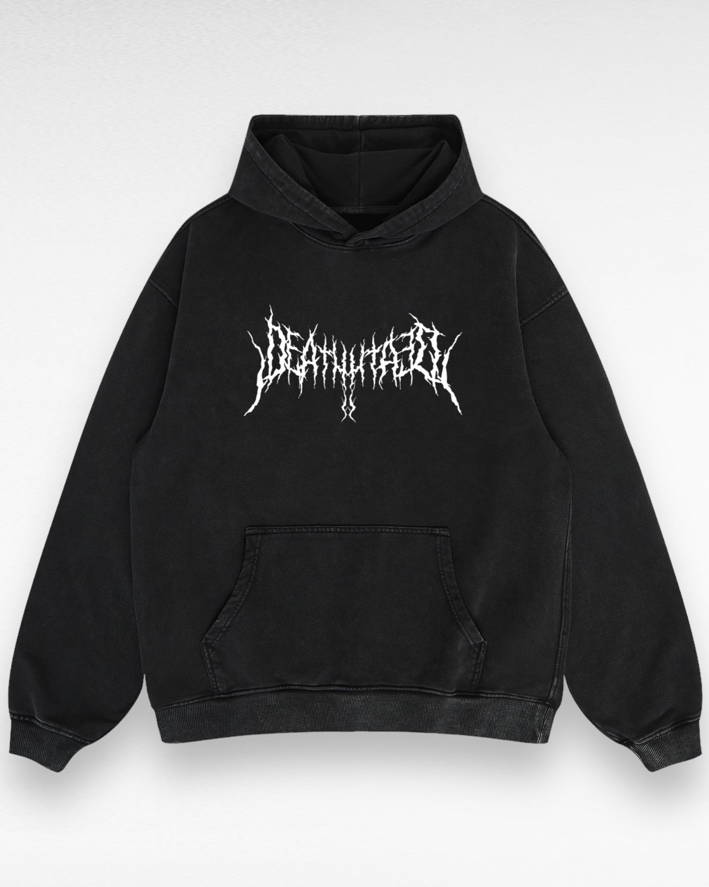 Unisex Heavyweight Oversized Retro Death Hoodie