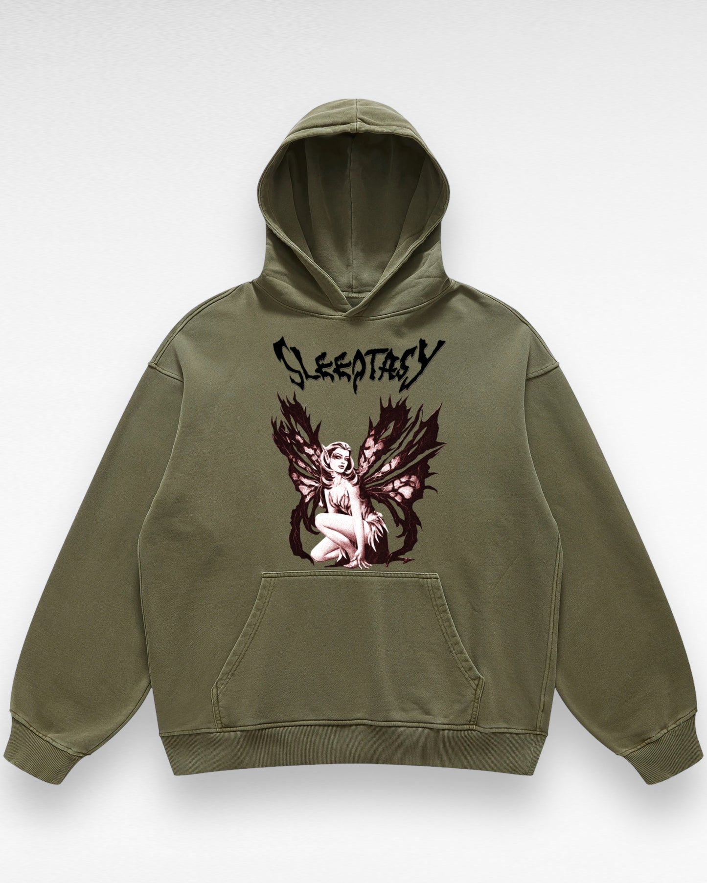 Unisex Heavyweight Oversized Demon Fairy Hoodie