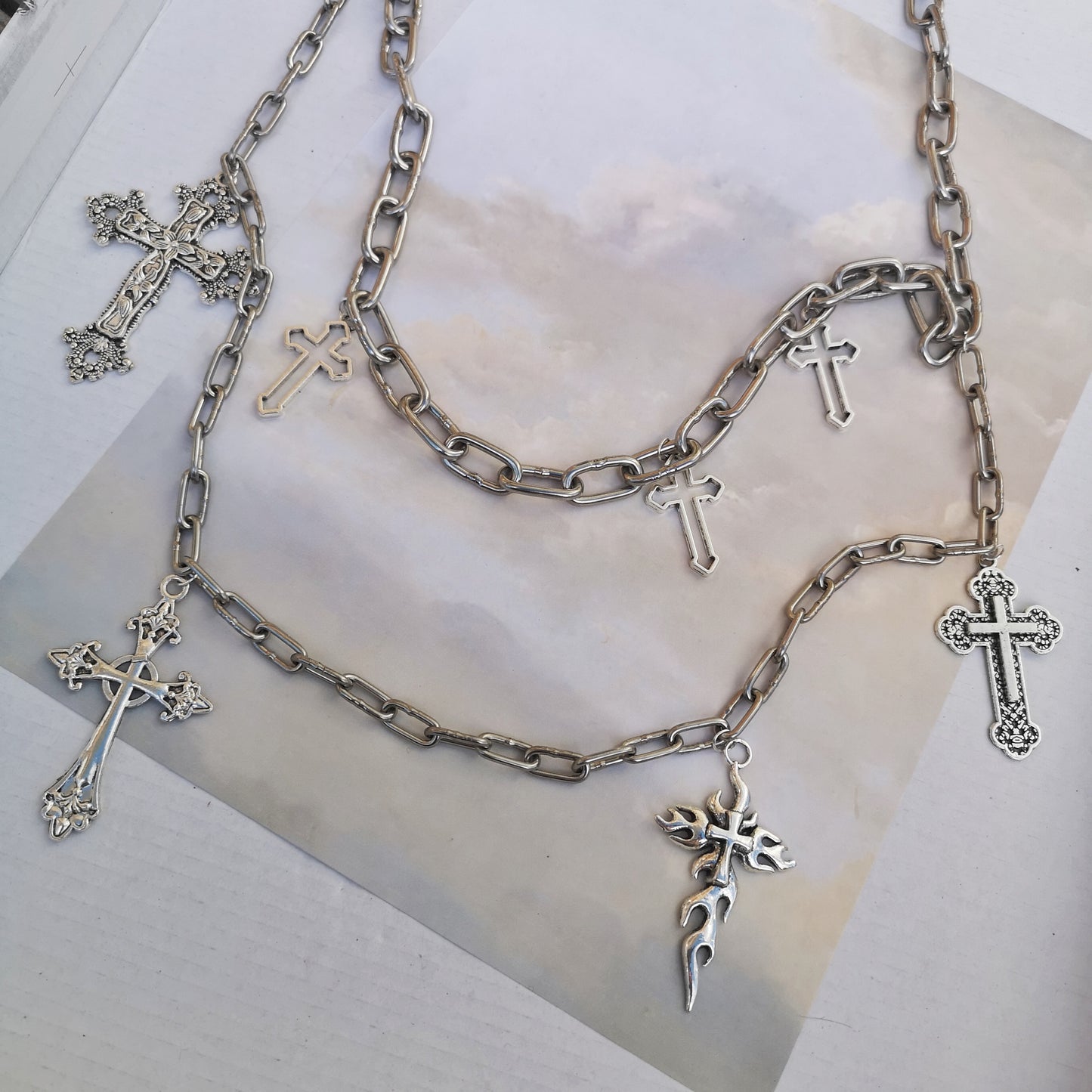 Cross Chain Body Belt