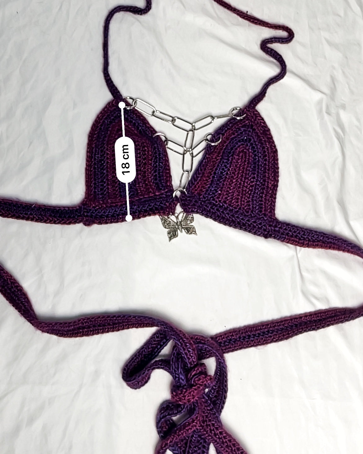 Fairy Purple and pink Bra Top