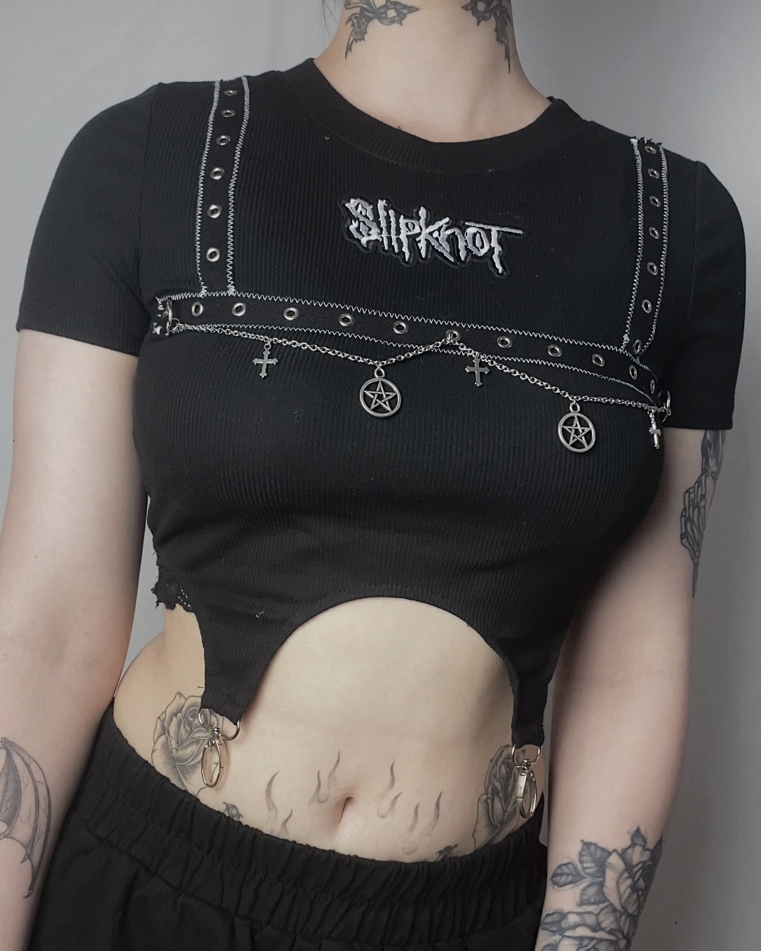 Slipknot Crop Top