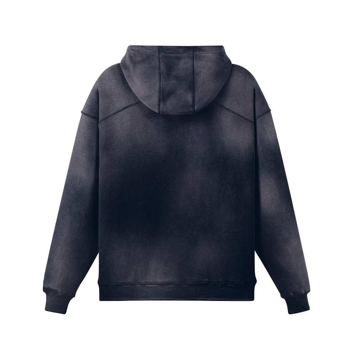 Unisex Heart Tribal Sun Faded Hoodie