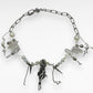 Handmade Chain Pearl Demon Necklace