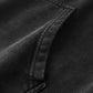Unisex Heavyweight Oversized Dark Metallic Logo Hoodie