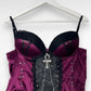 Upcycled Lingerie Ankh Top
