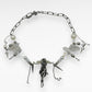 Handmade Chain Pearl Demon Necklace