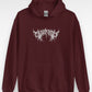 Unisex Embroidery Sleeptasy Dark Logo Hoodie