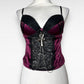 Upcycled Lingerie Ankh Top