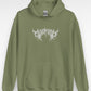 Unisex Embroidery Sleeptasy Dark Logo Hoodie