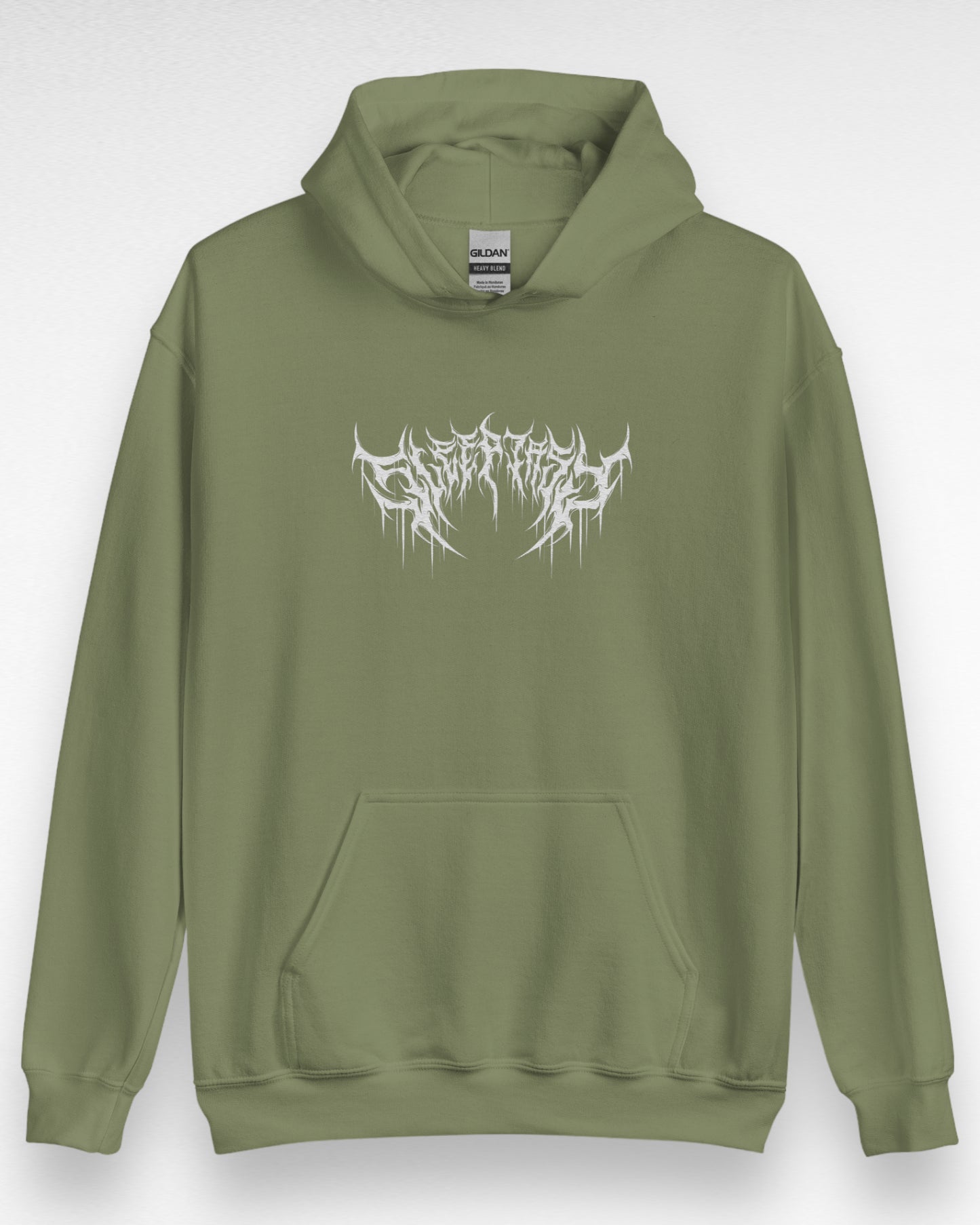 Unisex Embroidery Sleeptasy Dark Logo Hoodie
