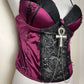 Upcycled Lingerie Ankh Top