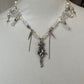 Handmade Chain Pearl Demon Necklace