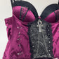 Upcycled Lingerie Ankh Top