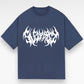 Unisex Boxy Dark Logo T-Shirt