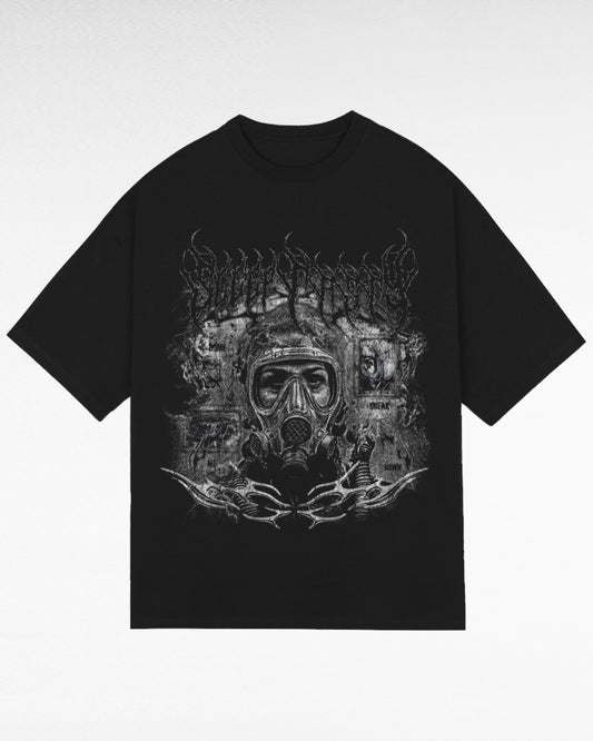 Unisex Boxy Gasmask T-shirt