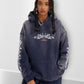 Unisex Heart Tribal Sun Faded Hoodie