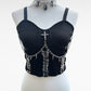 Upcycled Cross Pin Top