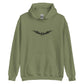 Unisex Embroidery Heart Tribal Hoodie