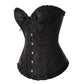 Black Overbust Bow Corset