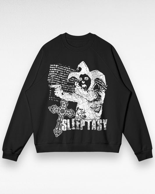 Unisex Fleece-lined Clown Sweatshirt