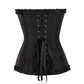 Black Overbust Bow Corset