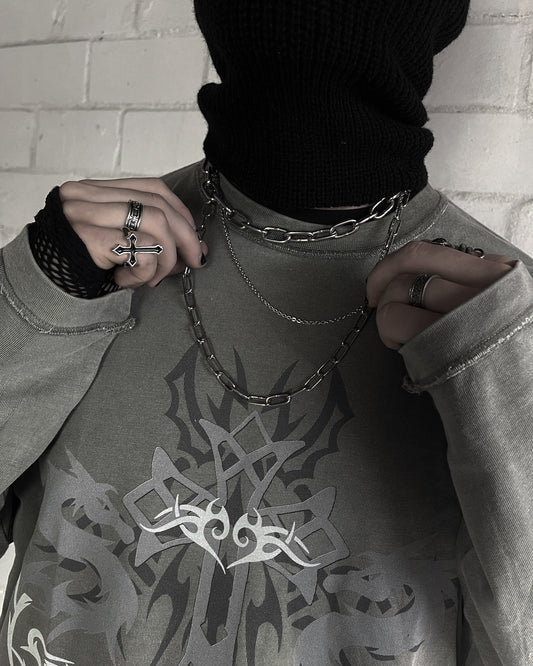 Handmade Three Layered Chain Set