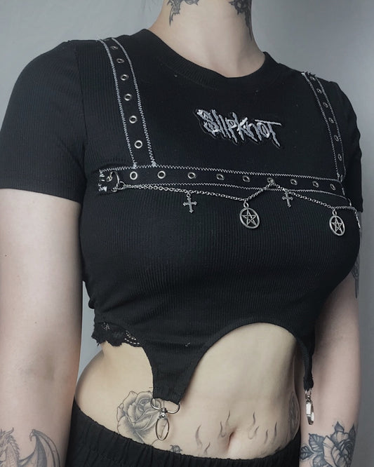 Slipknot Crop Top